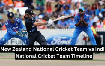 New Zealand National Cricket Team vs India National Cricket Team Timeline